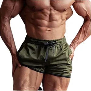 GOKKILRW Men's Gym Workout Shorts Lightweight Quick Dry Bodybuilding Pants Training Running Sports Joggers Beach Board Shorts