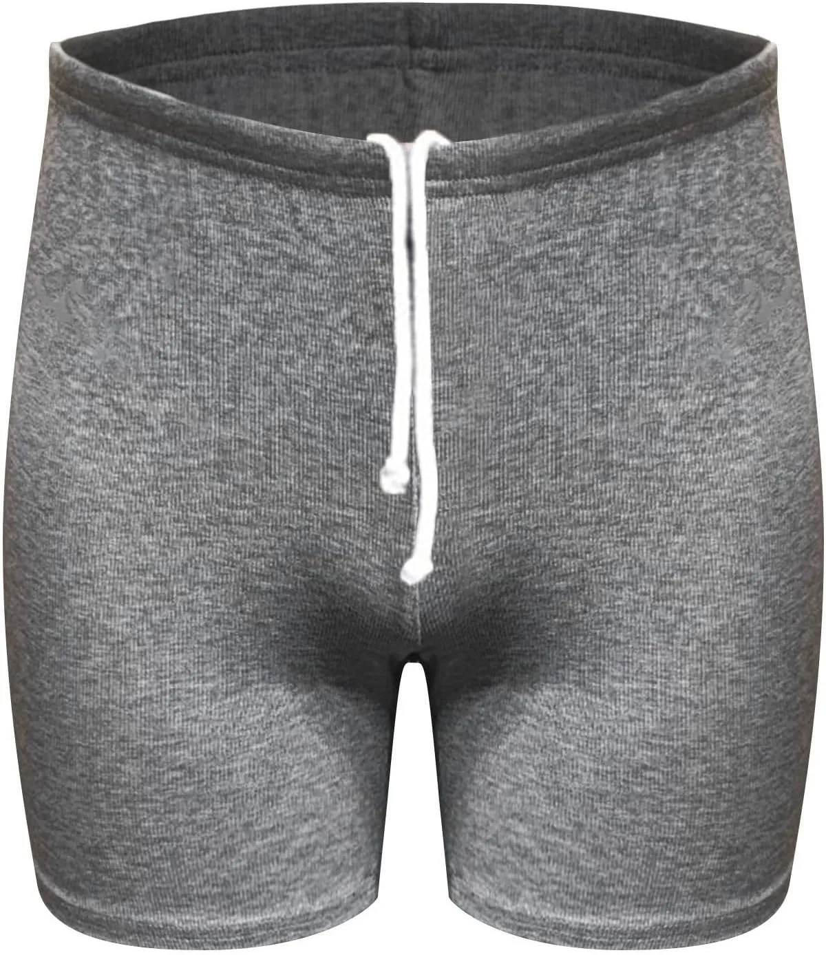 GOKKILRW Mens Shorts Gym Workout Breathable Stretchy Boxer Trunks Casual Athletic Shorts Summer Skinny Sexy Underpants 3 Inch