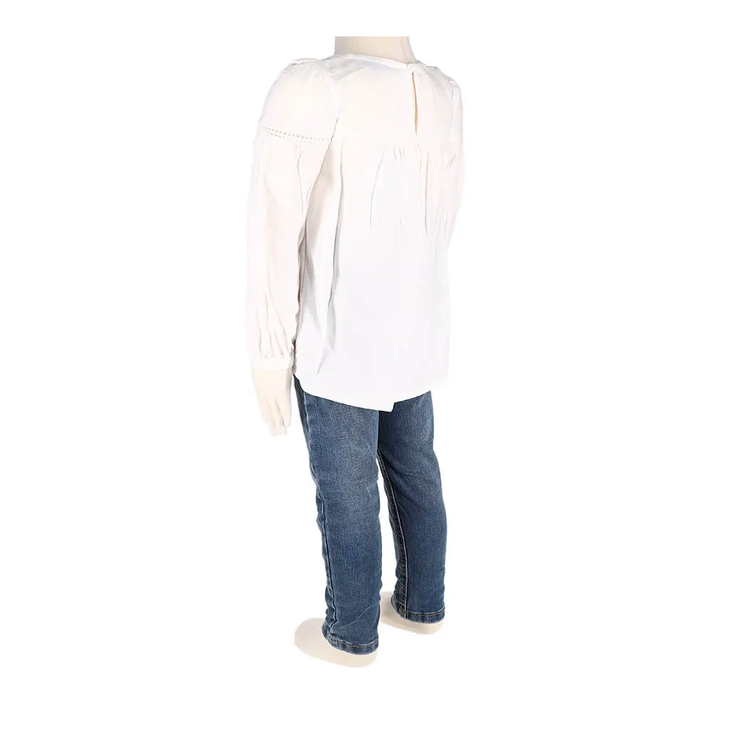 Long Sleeve Blouse and Pants Set