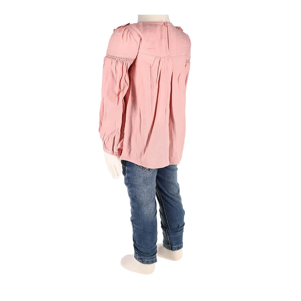 Long Sleeve Blouse and Pants Set