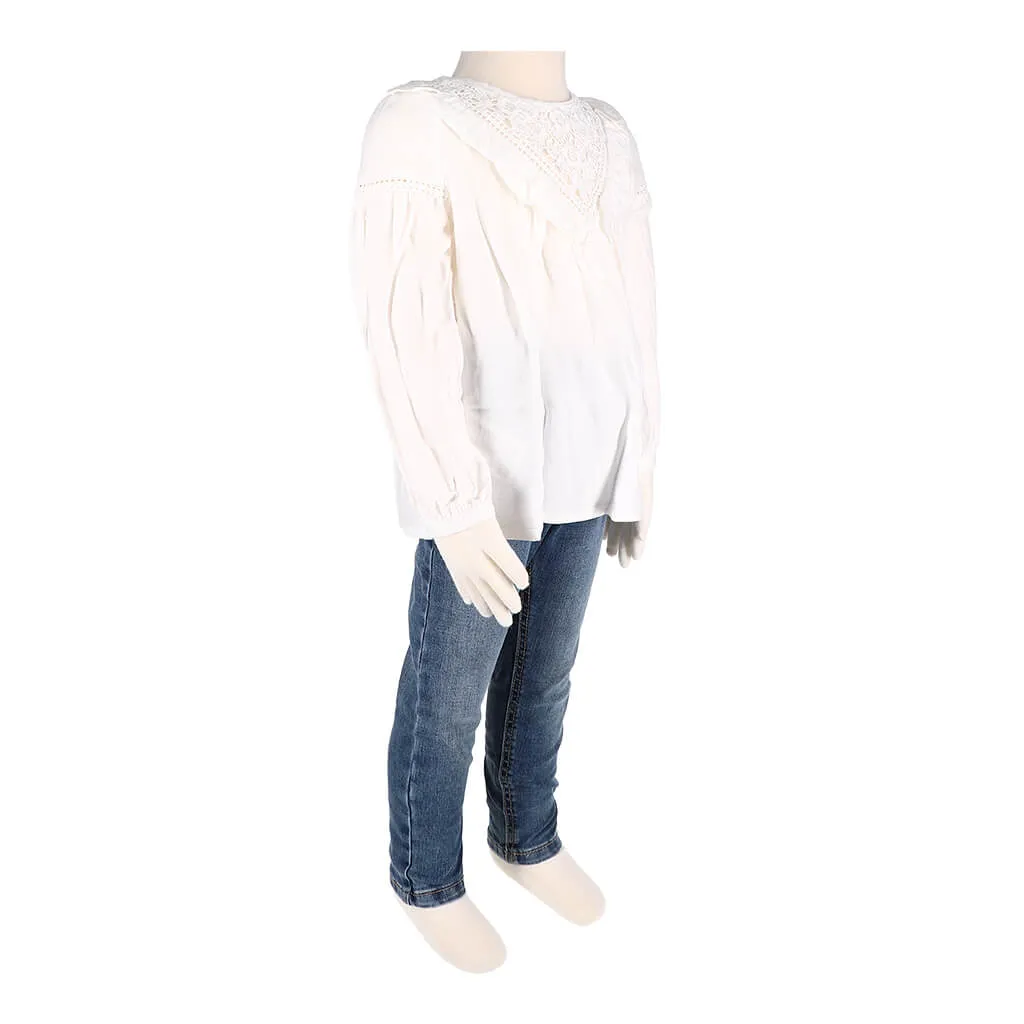 Long Sleeve Blouse and Pants Set