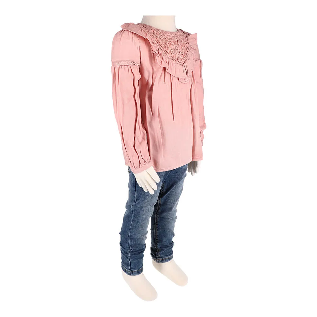 Long Sleeve Blouse and Pants Set