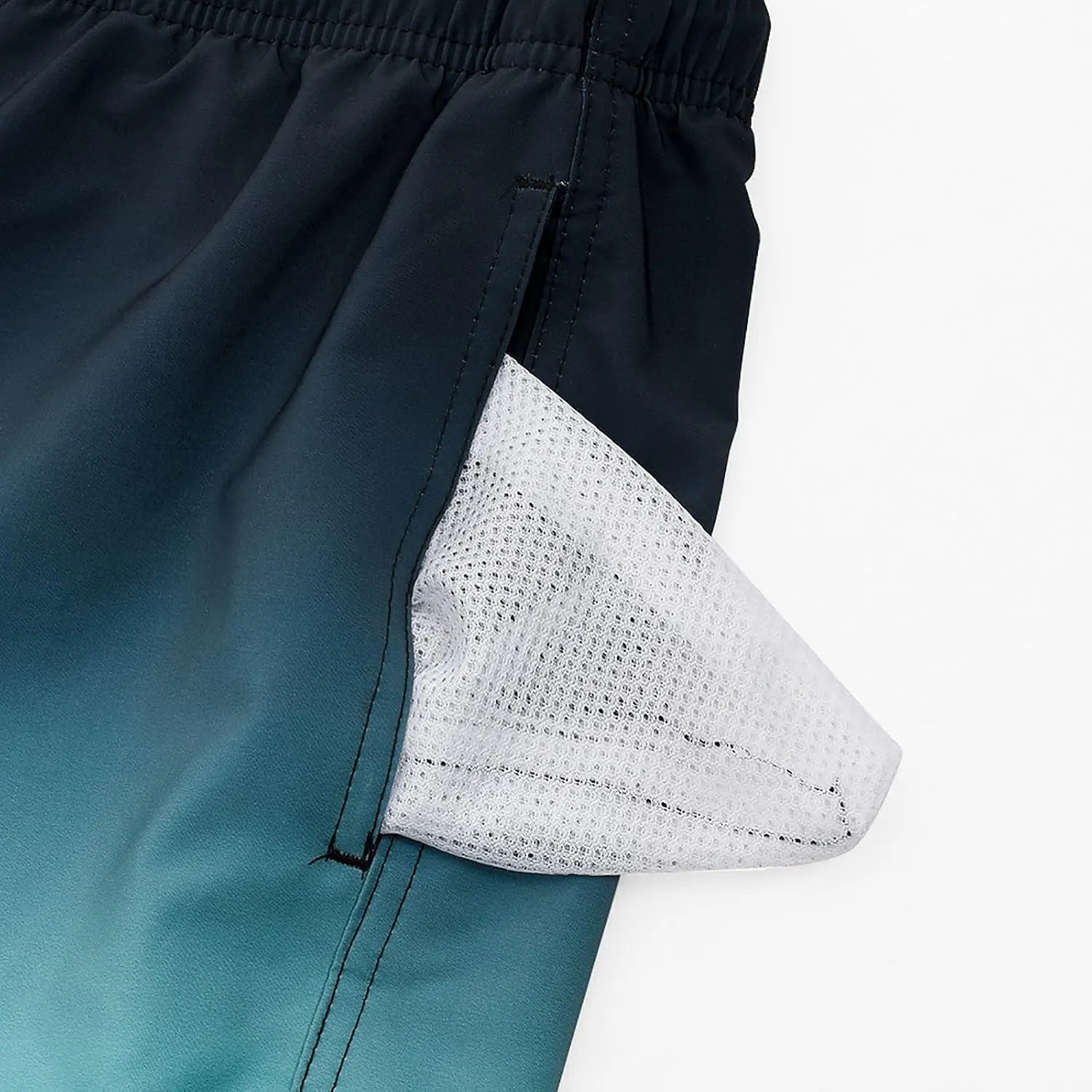 Mens Swim Trunks Quick Dry Swimming Bathing Suit with Pockets Stretchy Beach Board Shorts